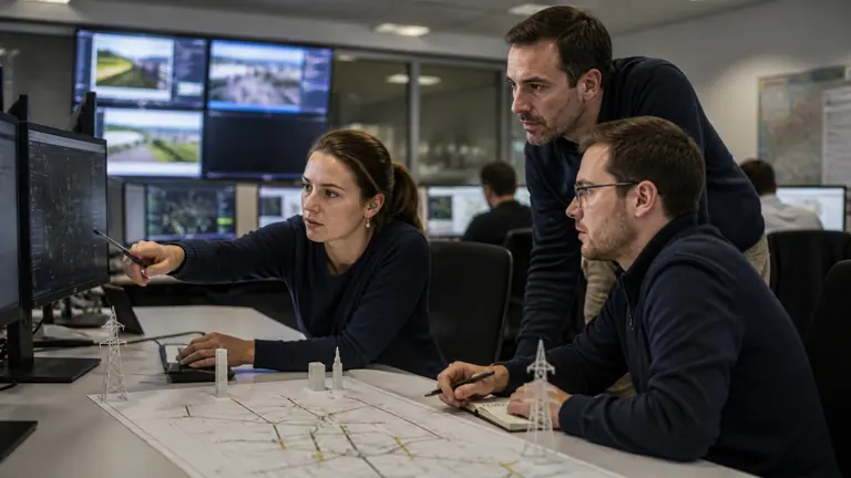 Une équipe de cybersécurité surveille la résilience des infrastructures essentielles
