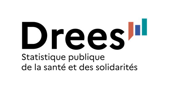 Logo de la Drees — Statistique publique de la santé et des solidarités